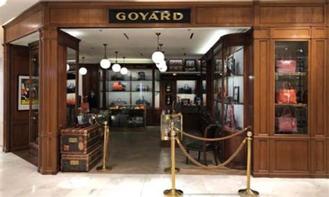 goyard milan location|goyard paris store.